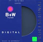 Filtre gris B+W 72 mm - ref 106 E - ND64 ND 64