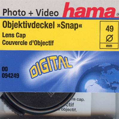 HAMA BOUCHON SNAP 49mm
